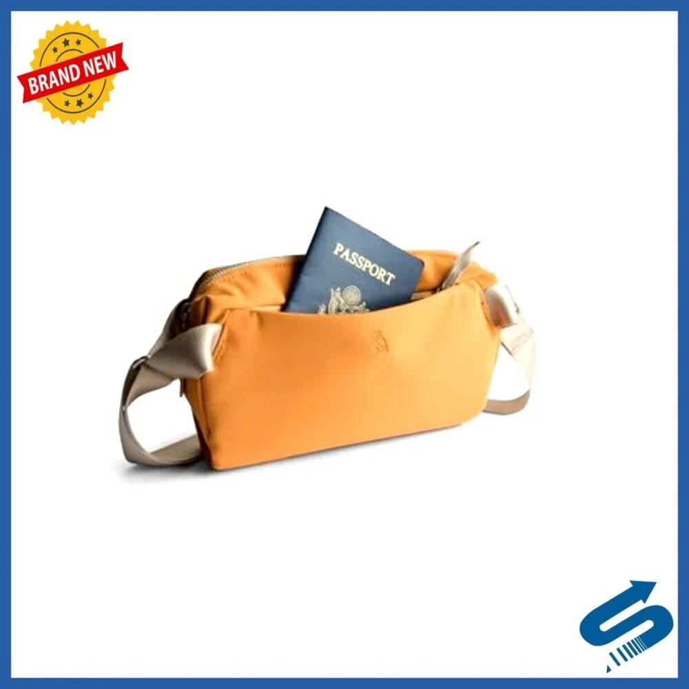 3L Minimalist Crossbody Sling Bag with Adjustable Strap & Internal Pockets